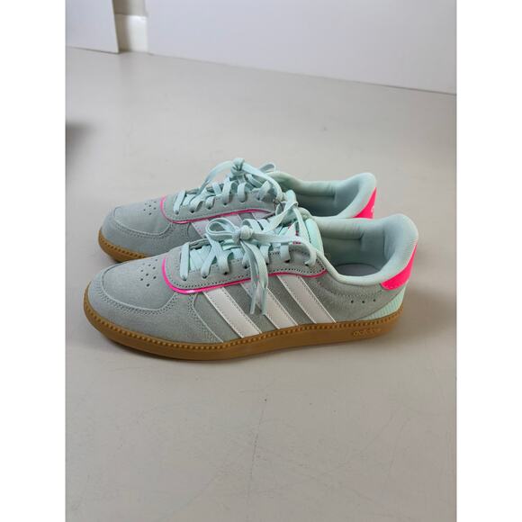 Adidas Breaknet Sleek J Sneakers Women’s 6 Mint Green - Picture 3 of 7